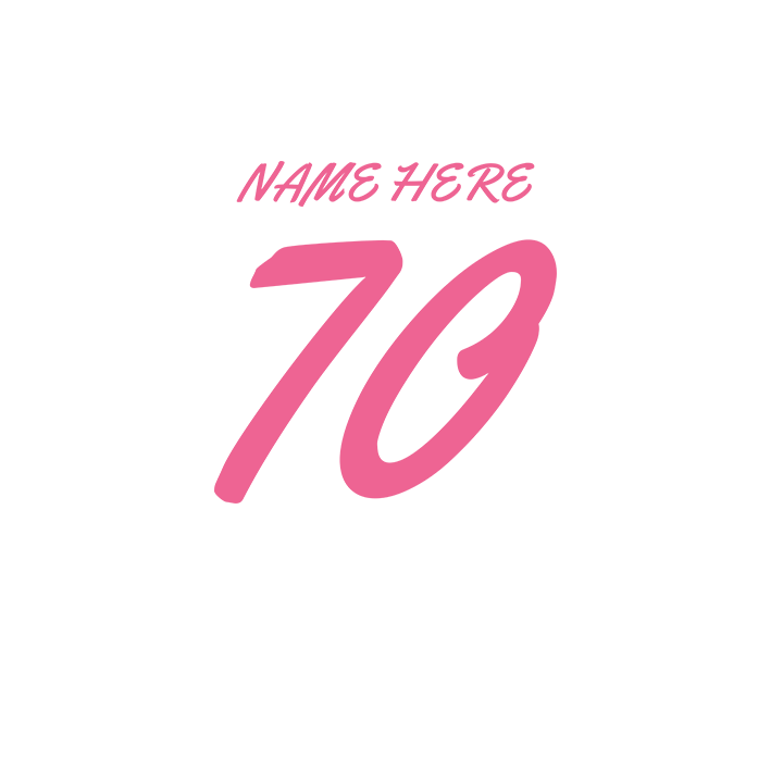 GTA Birthday Photo Collage - 70th T-Shirts - Custom - back view'