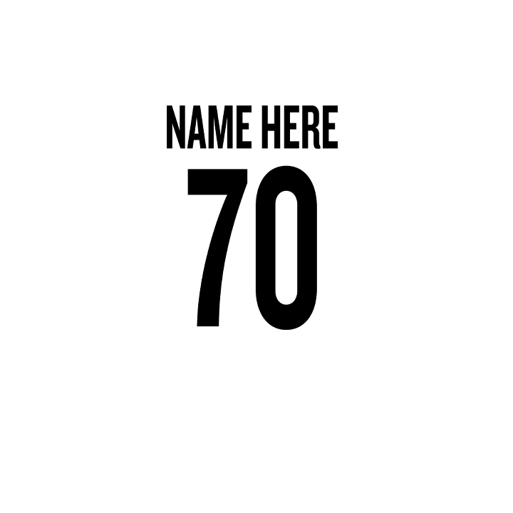 Straight Outta Birthday - 70th T-Shirts - Custom - back view'