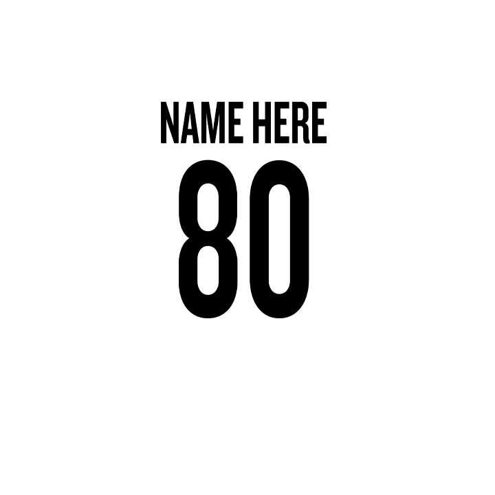 Straight Outta Birthday - 80th T-Shirts - Custom - back view'