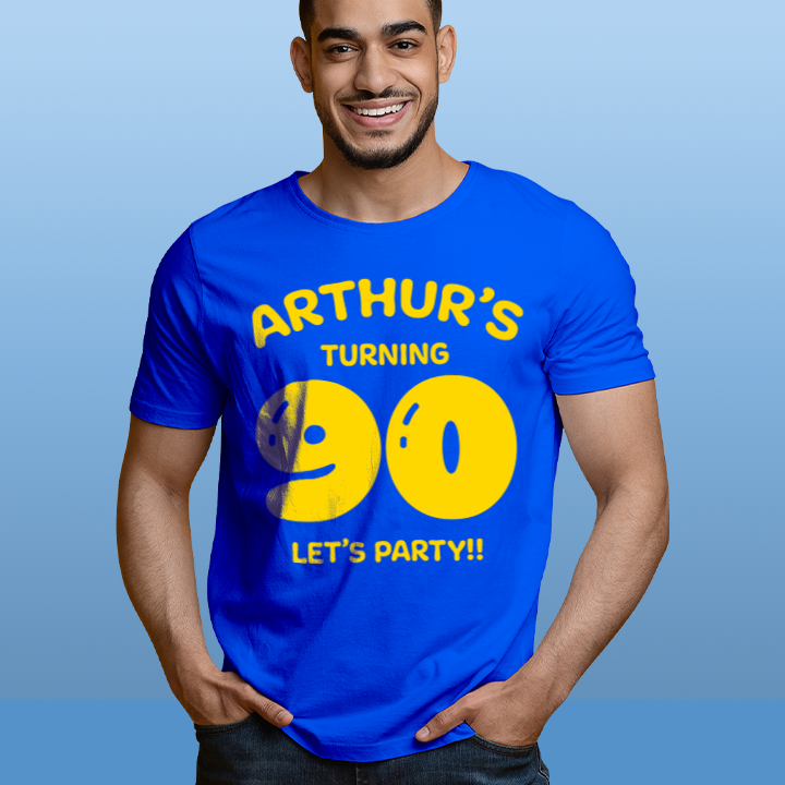 Birthday Balloons - 90th T-Shirt