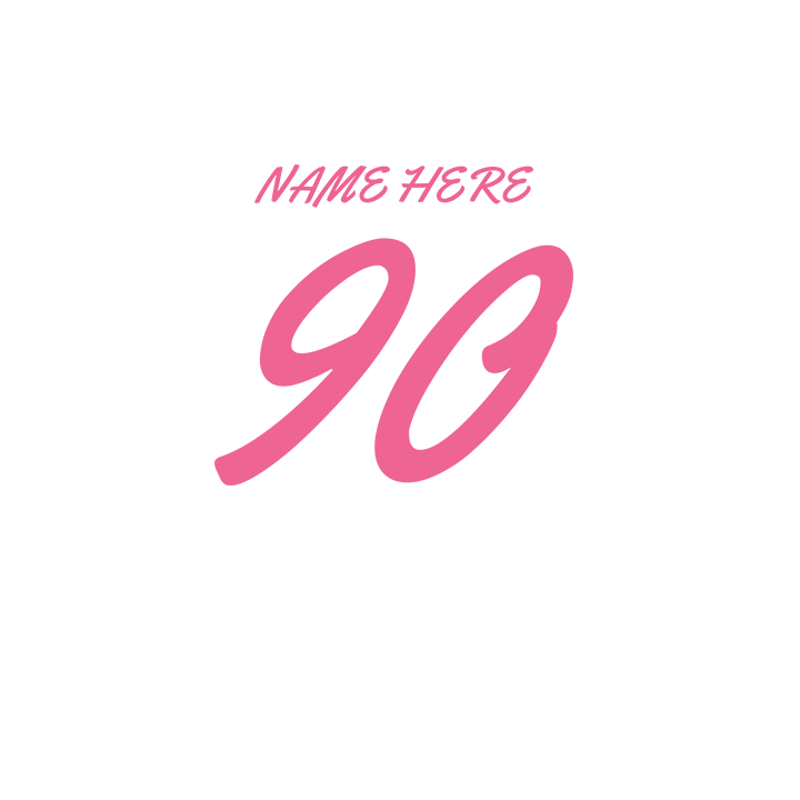 GTA Birthday Photo Collage - 90th T-Shirts - Custom - back view'