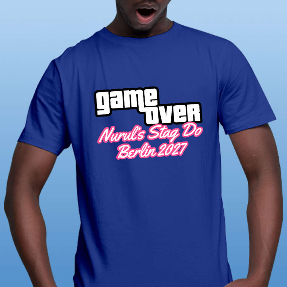Game Over GTA T-Shirts