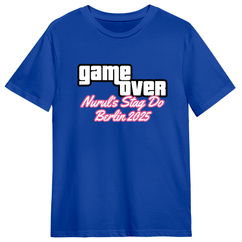 Game Over GTA T-Shirt