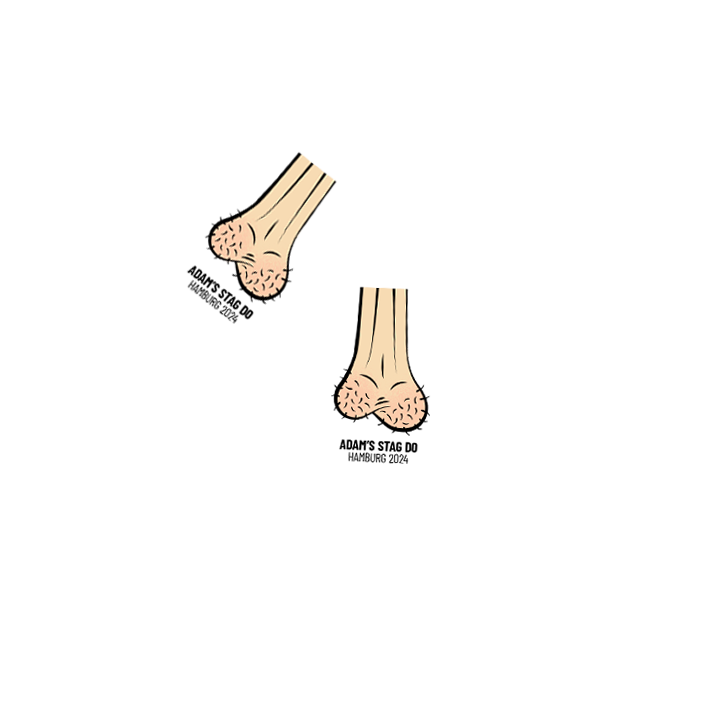 Ballsack Sock - front view
