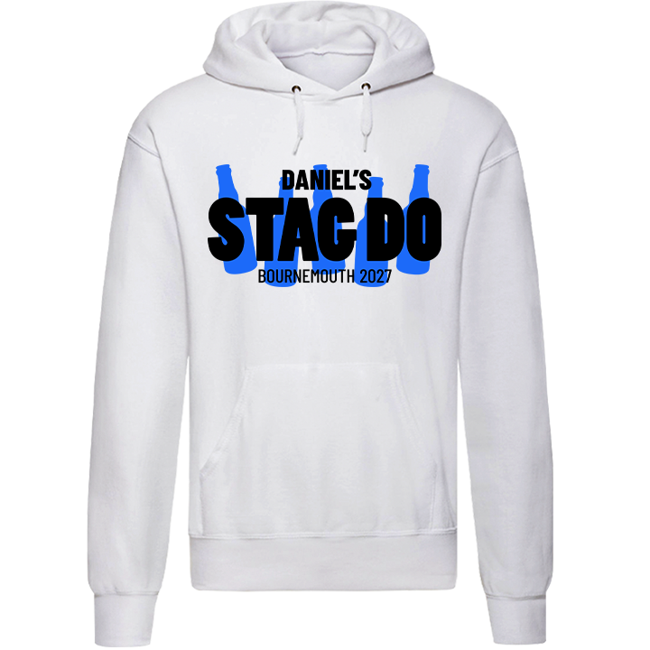 Beer Blockprint Hoodie - front view