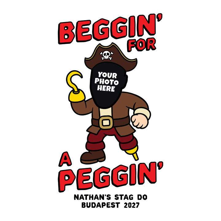 Beggin for a Peggin T-Shirt - zoom view'