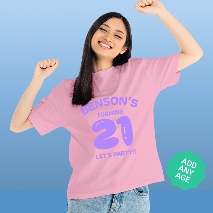 Birthday Balloons - Any Age T-Shirt