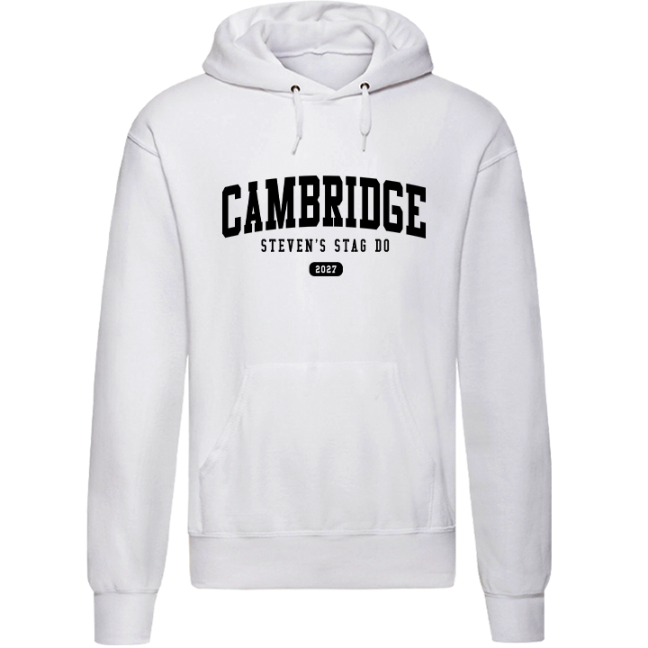 College Stag Hoodie - front view