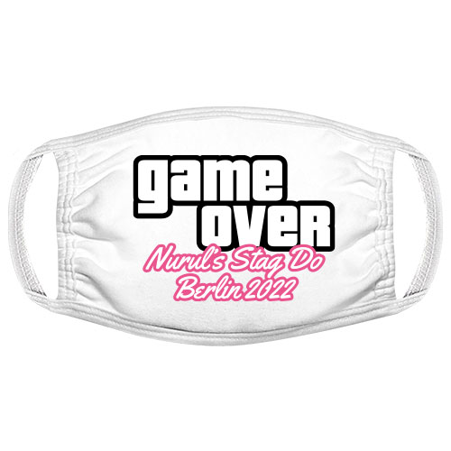 Game Over GTA Face Mask
