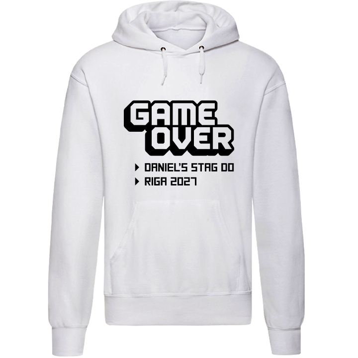 Game Over Retro Hoodie - front view
