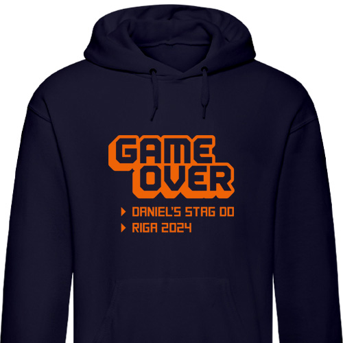 Game Over Retro Hoodie