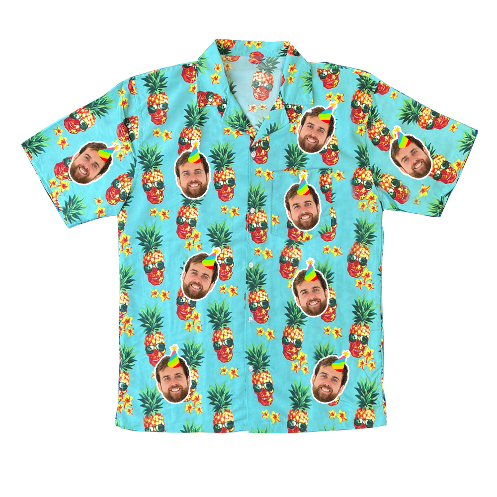 Birthday Photo Print T-Shirts - Custom