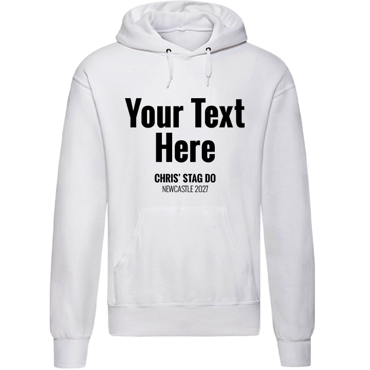 Make Your Own Hoodie - front view