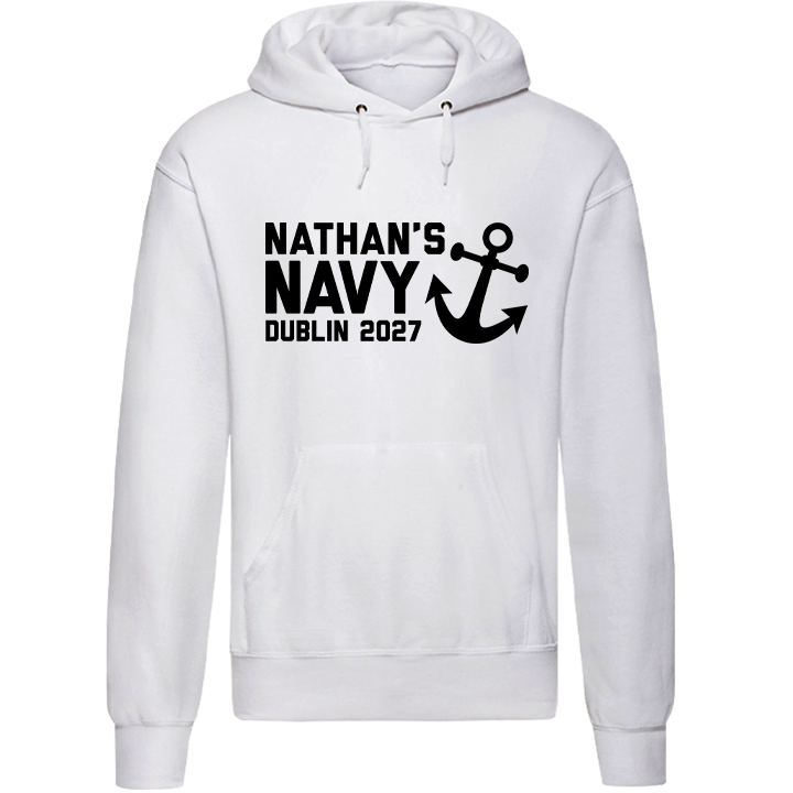 Navy Hoodie - front view