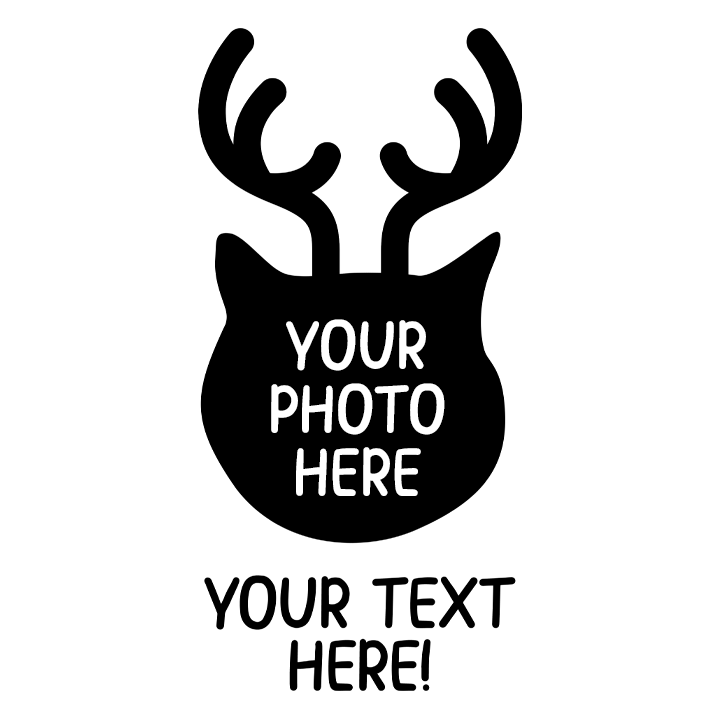 Pet Reindeer T-Shirts - Custom - zoom view'