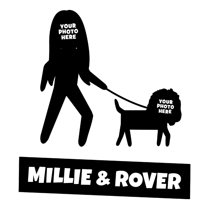 Pet Walkies T-Shirts - Custom - zoom view'