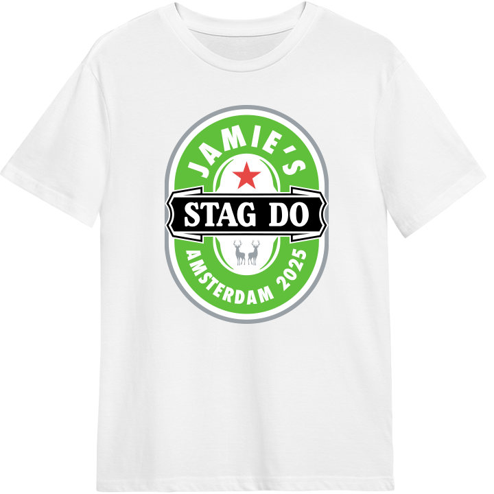 Pilsner Stag T-Shirt - front view