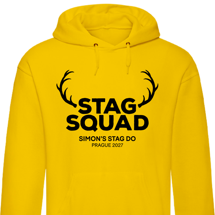 Stag Squad Antlers Hoodie