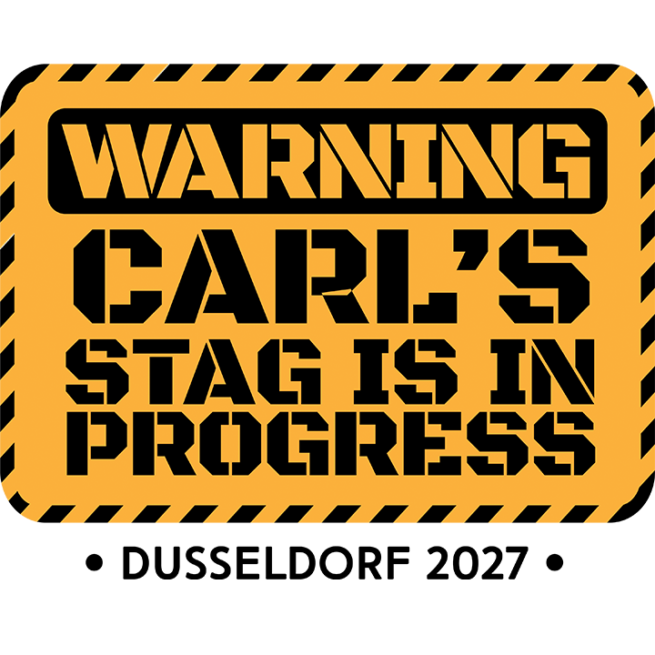 Stag in Progress T-Shirt - zoom view'