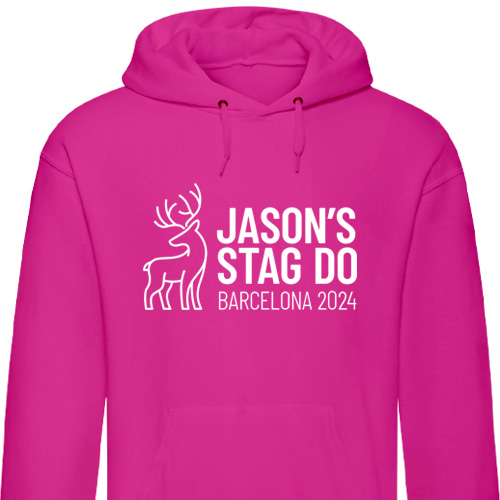 Stag Outline Hoodie