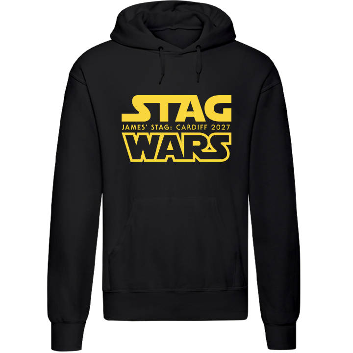 Stag Wars Hoodie - front view