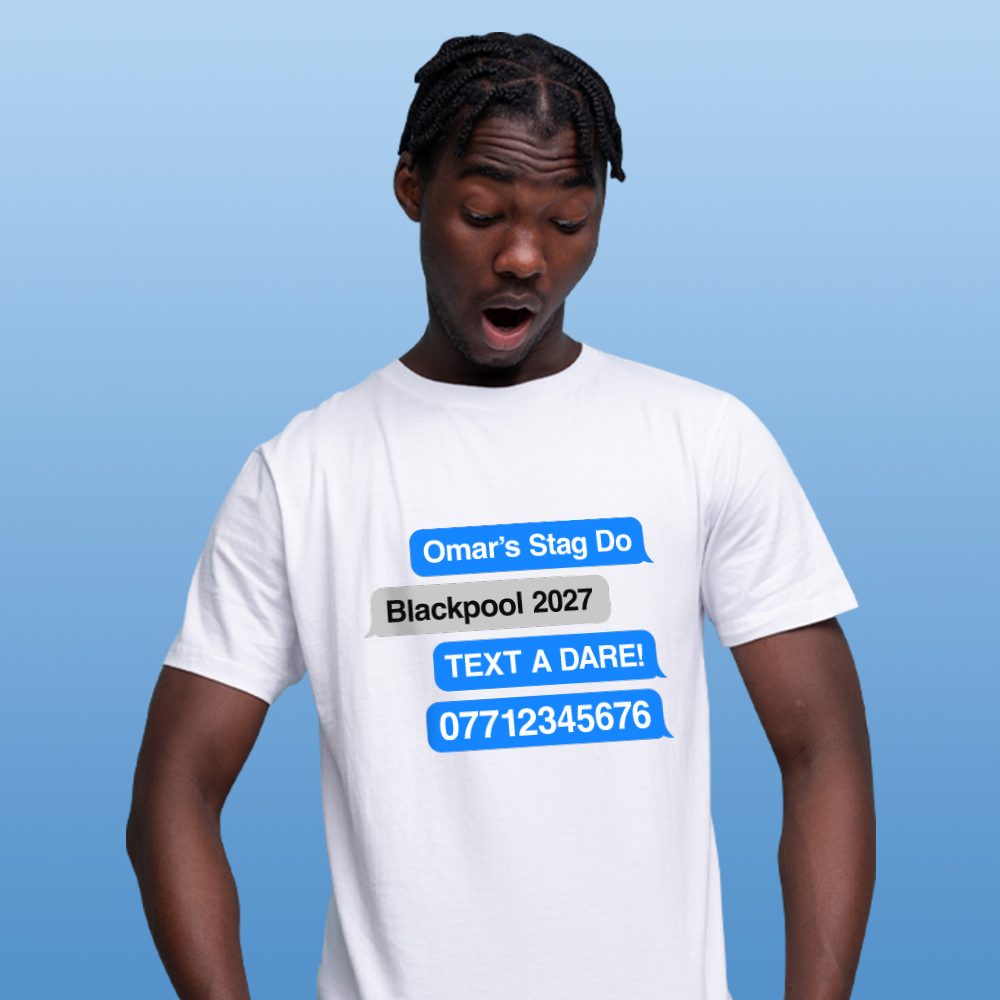 Game Over Stick figure Photo Stag Do T-shirt