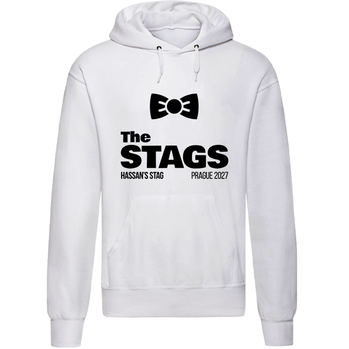 The Stags Bowtie Hoodie - front view