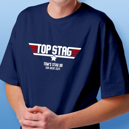 Top Gun Stag T-Shirt