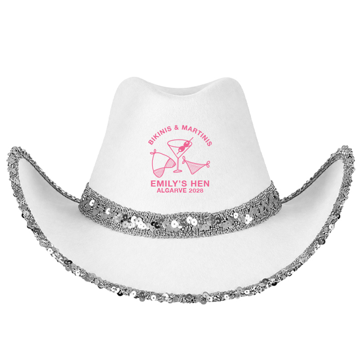Bikinis and Martinis Novelty Hats