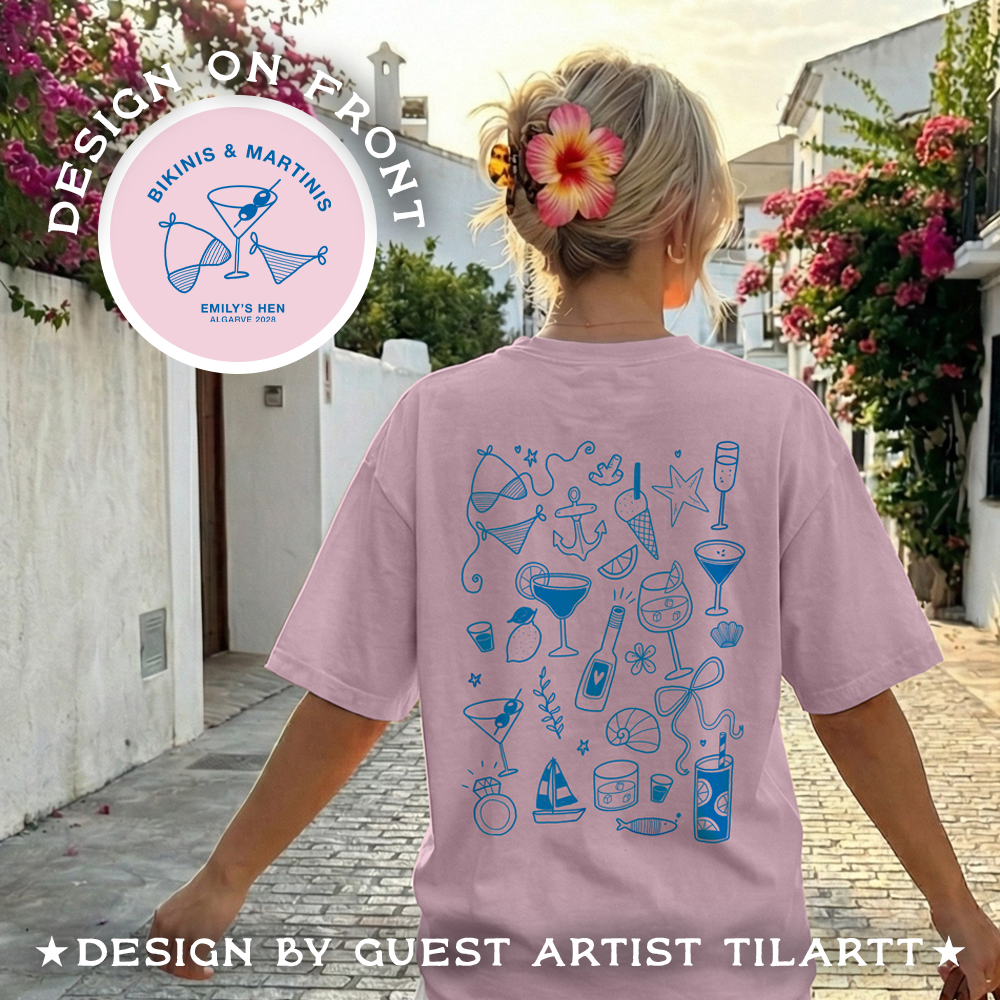 Bikinis and Martinis T-Shirt