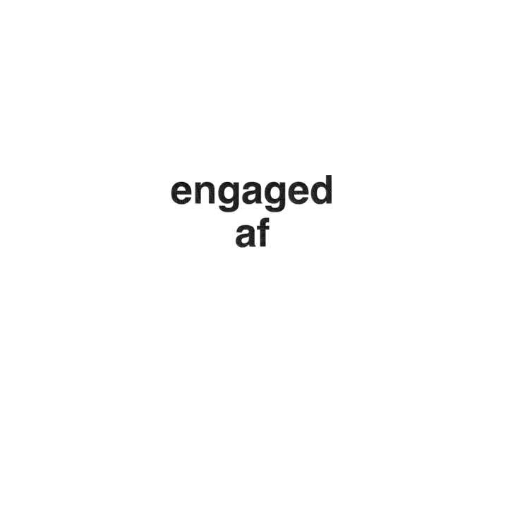 Engaged AF Hen Cap - front view