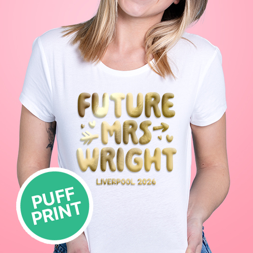 Future Mrs Puff Print T-Shirt
