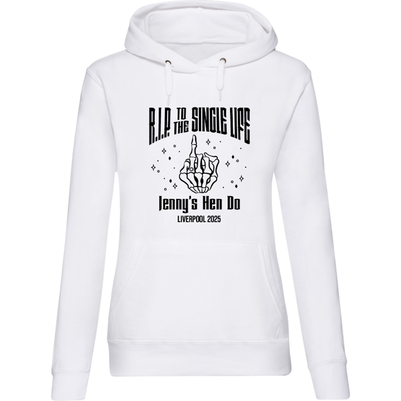 RIP Single Life Hoodie - front view