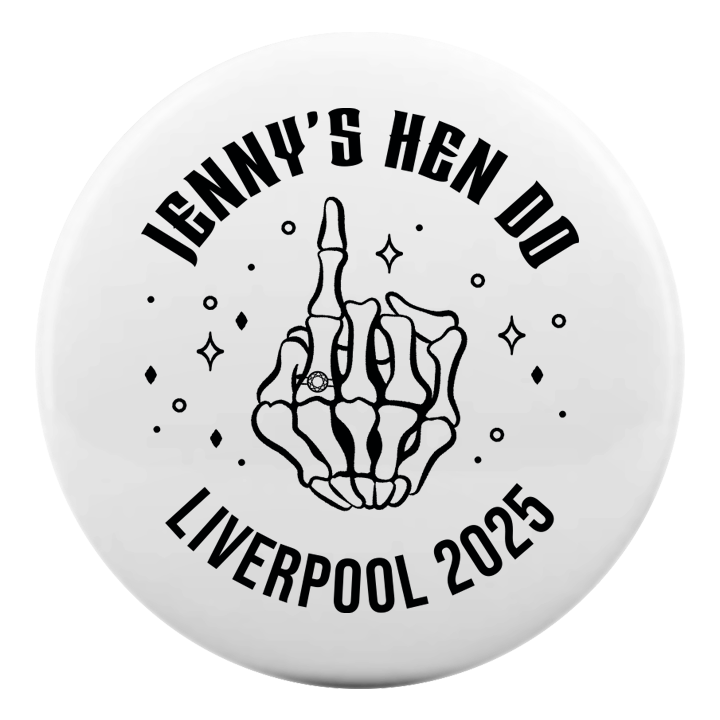 RIP Single Life Badge - front view