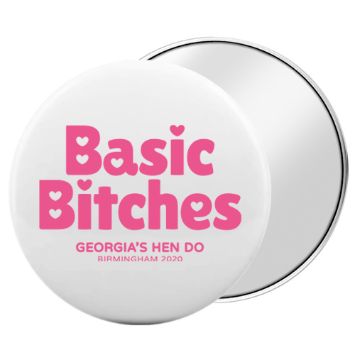 Basic Bitches Pocket Mirror