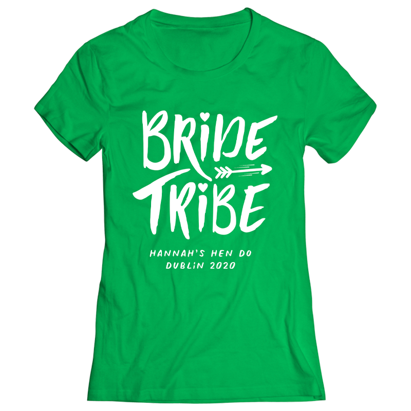 Bride Tribe Hen Do T-Shirts - front view