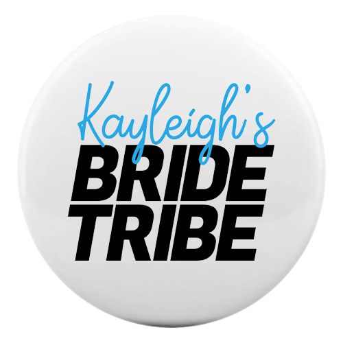 Bride Tribe Neon Badge