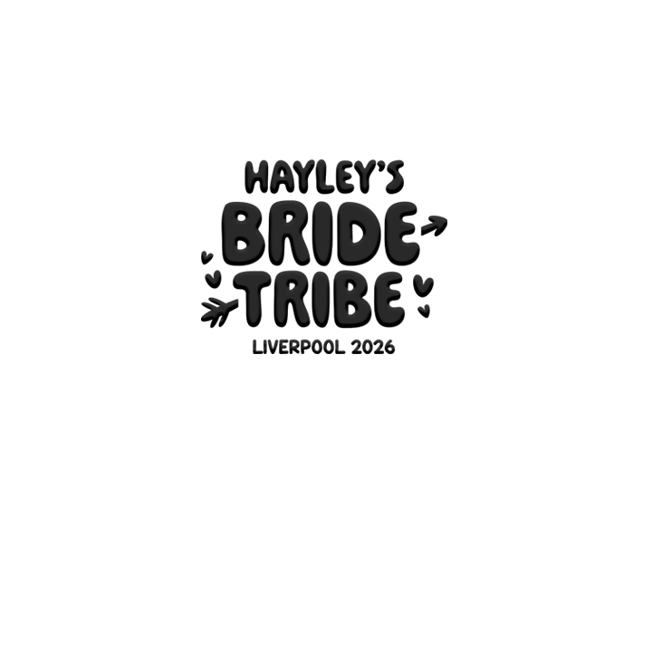 Bride Tribe Puff Print T-Shirt - front view