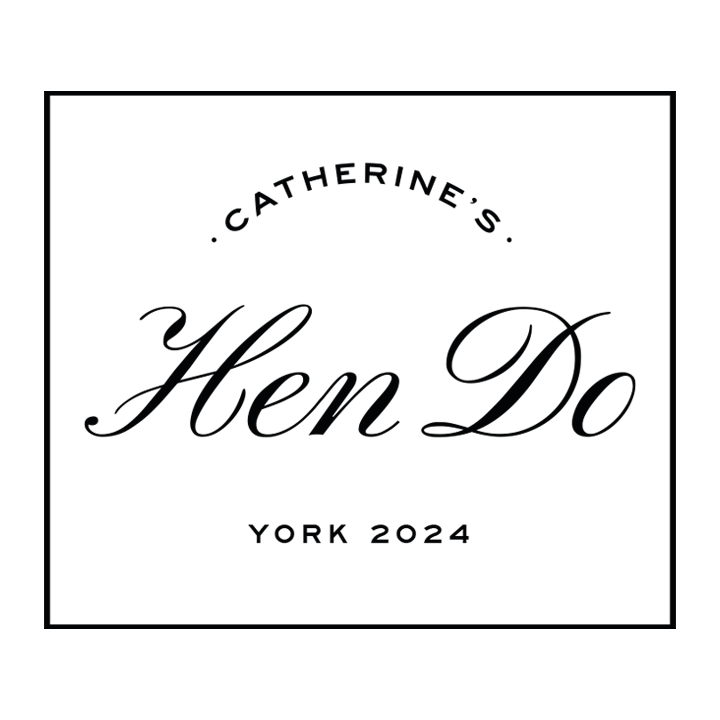 Champagne Hen Wine Label - zoom view'
