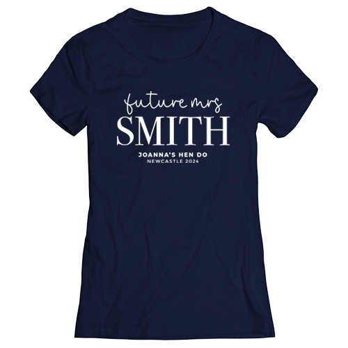 Future Mrs Lettering T-Shirt