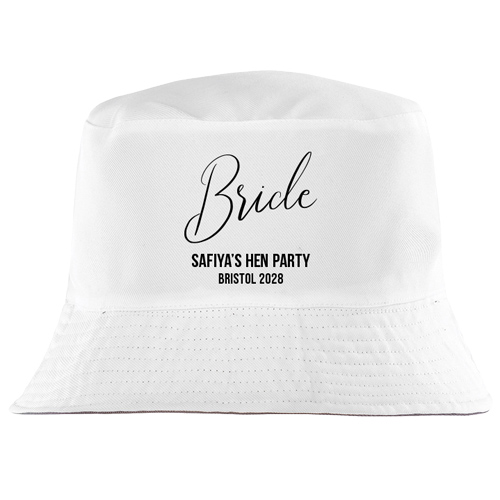 Hen Party Roles Bucket Hats & Caps
