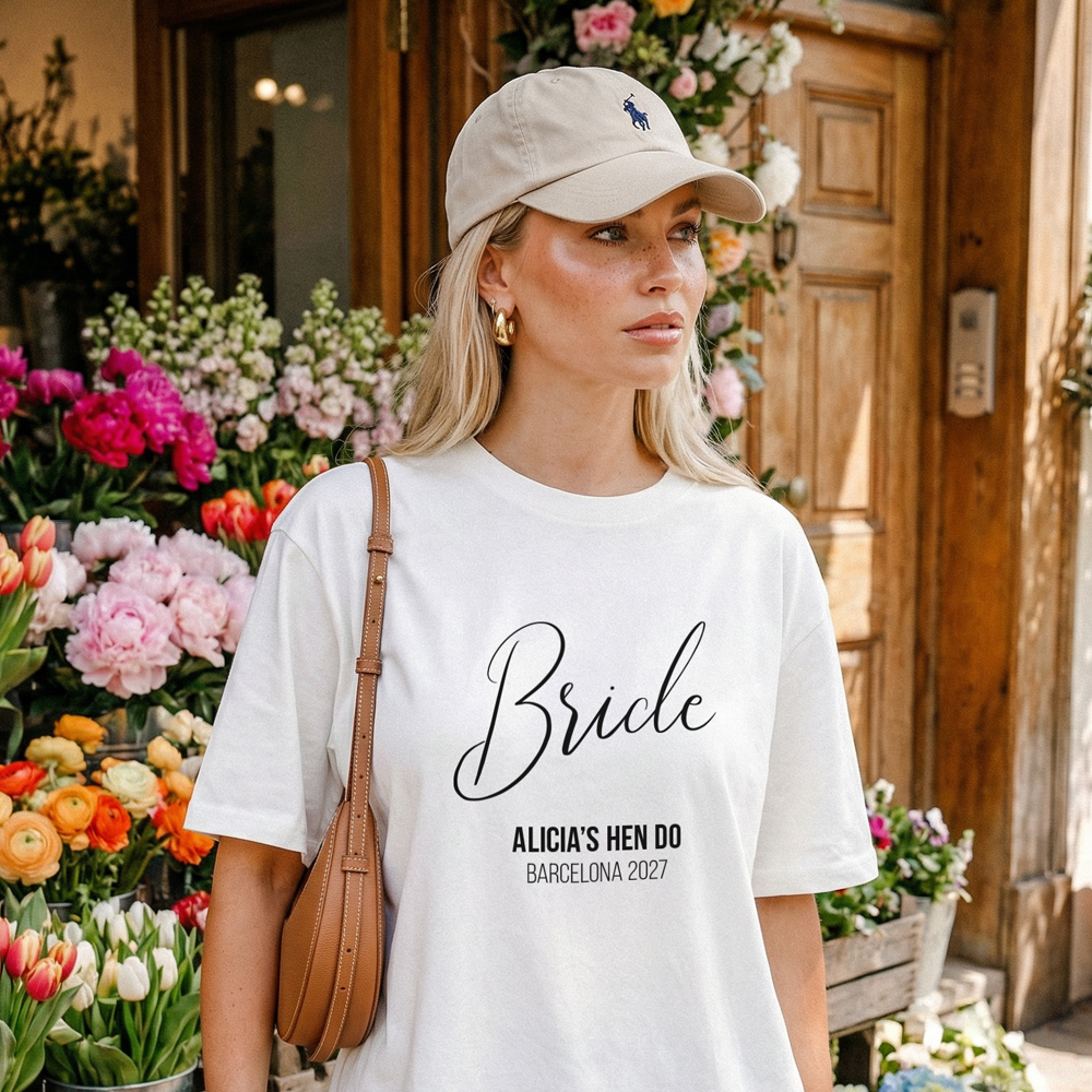 Hen Party Roles T-Shirt