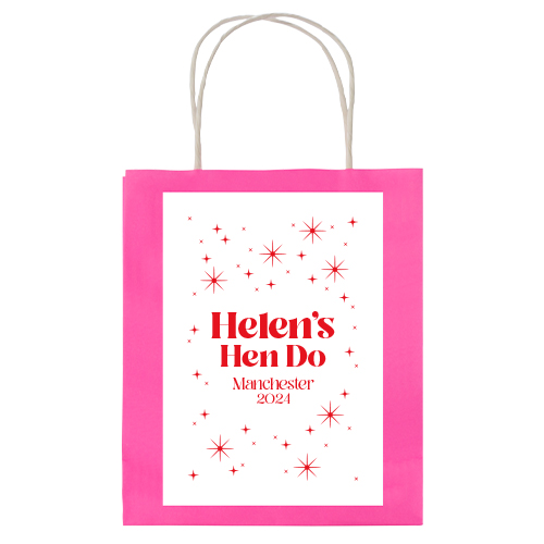 Hen Party Stars Gift Bags