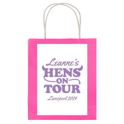 Hens On Tour Gift Bags