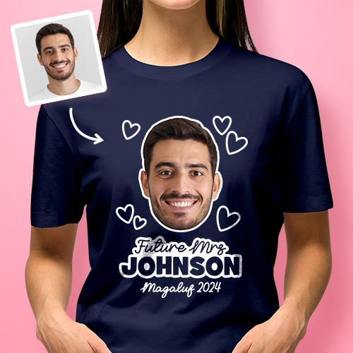 Future Mrs Photo Print T-Shirt