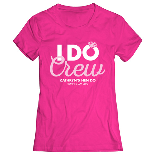 I Do Crew Chunky T-Shirt