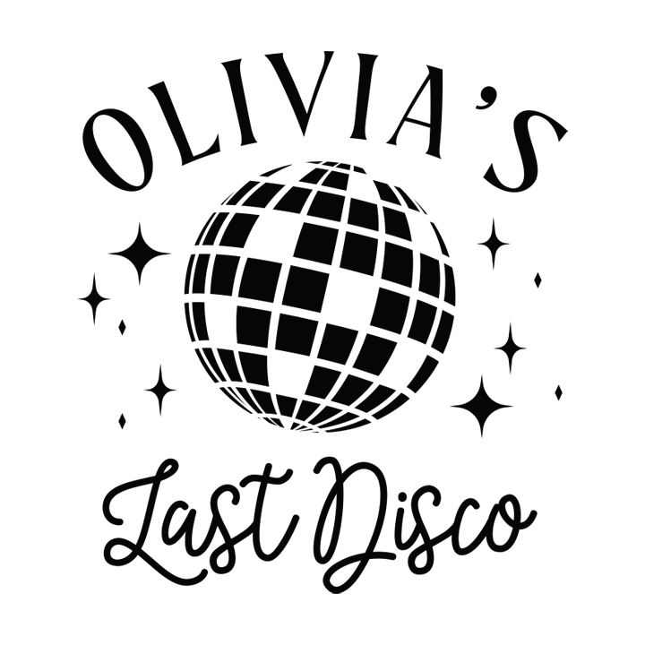 Last Disco Wine Label - zoom view'