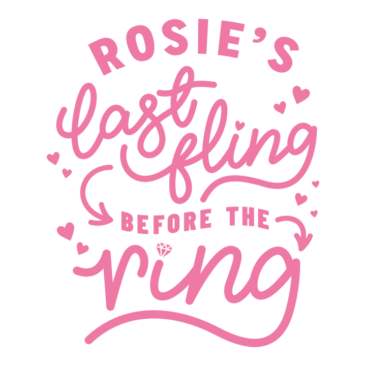 Last Fling Wine Label - zoom view'