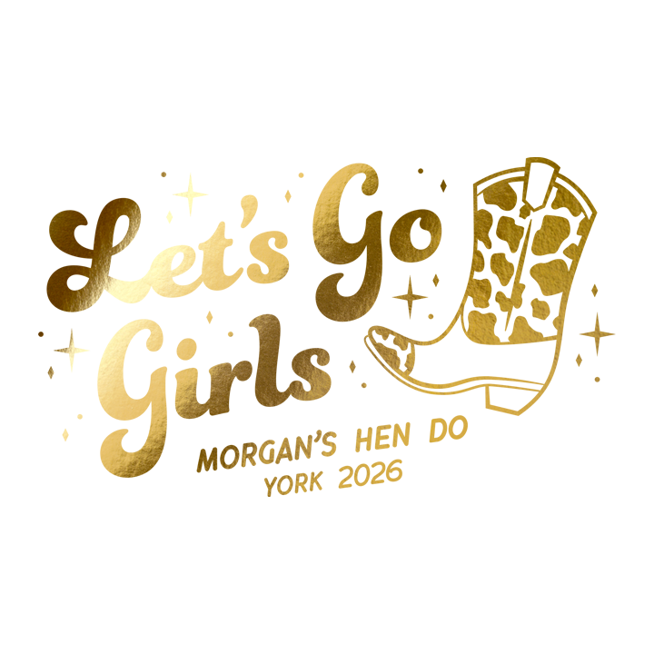 Let's Go Girls Foil Print T-Shirt - zoom view'