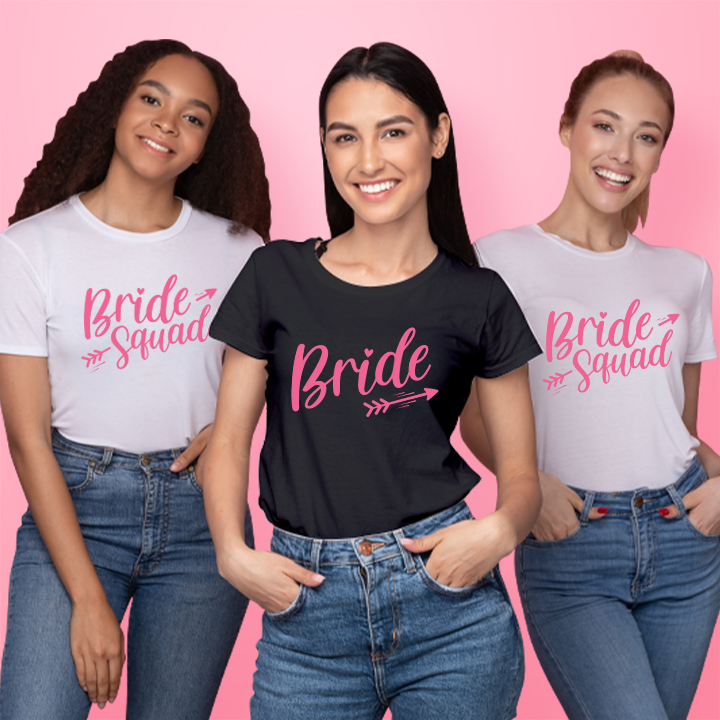 Bride T-Shirt - Arrow Design T-Shirt
